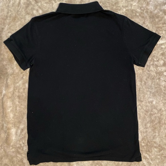 Goodfellow Black Loring Polo Shirt Medium - Picture 3 of 4